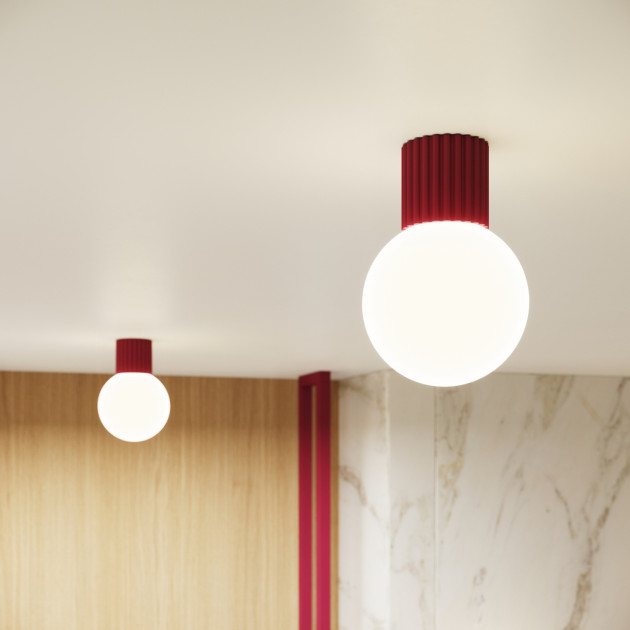 Applique HALO bordeaux IP44