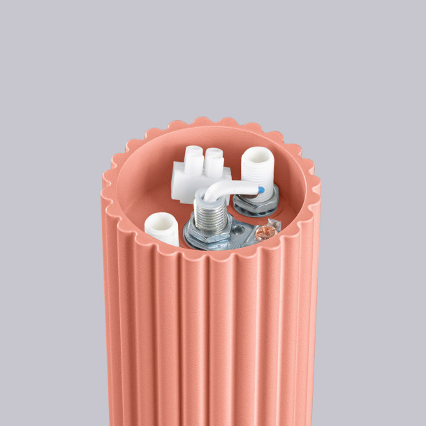 Plafonnier HALO peach IP44