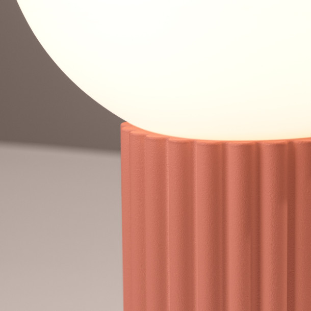 Lampe à poser HALO peach